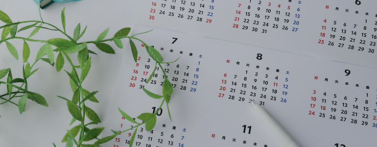 リフォーム・リノベーションのスケジュールについて